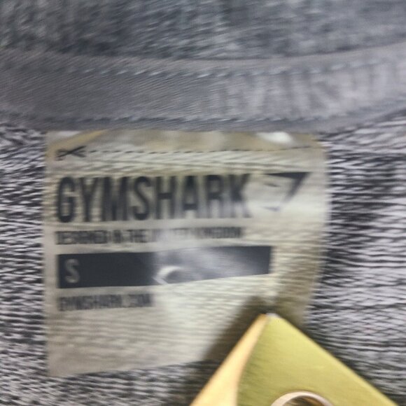 Gymshark Solace sz Sm Womens Gray Cropped Long Sleeve Athletic Pullover Sweater - Picture 3 of 7